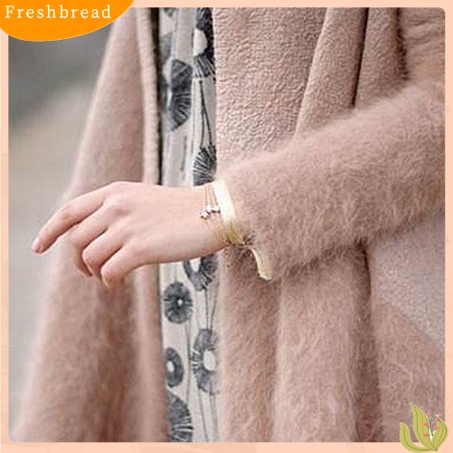 &lt; Freshbread &gt; Hadiah Perhiasan Fashion Wanita Perempuan Berlapis Emas Perak Pesona Rantai Gelang Bintang