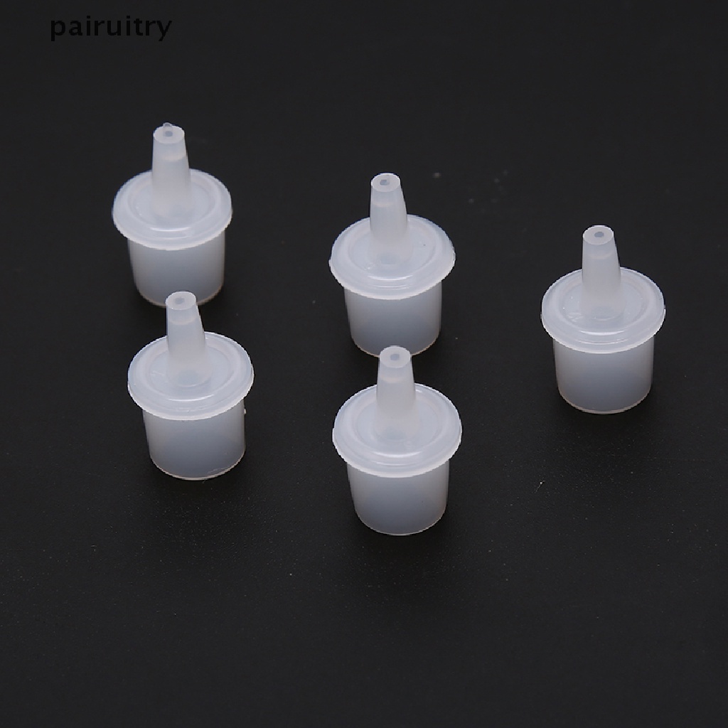 Prt 100pcs Eyelash Extensions Lem Botol Stopper Pengganti Kepala Khusus Plug PRT