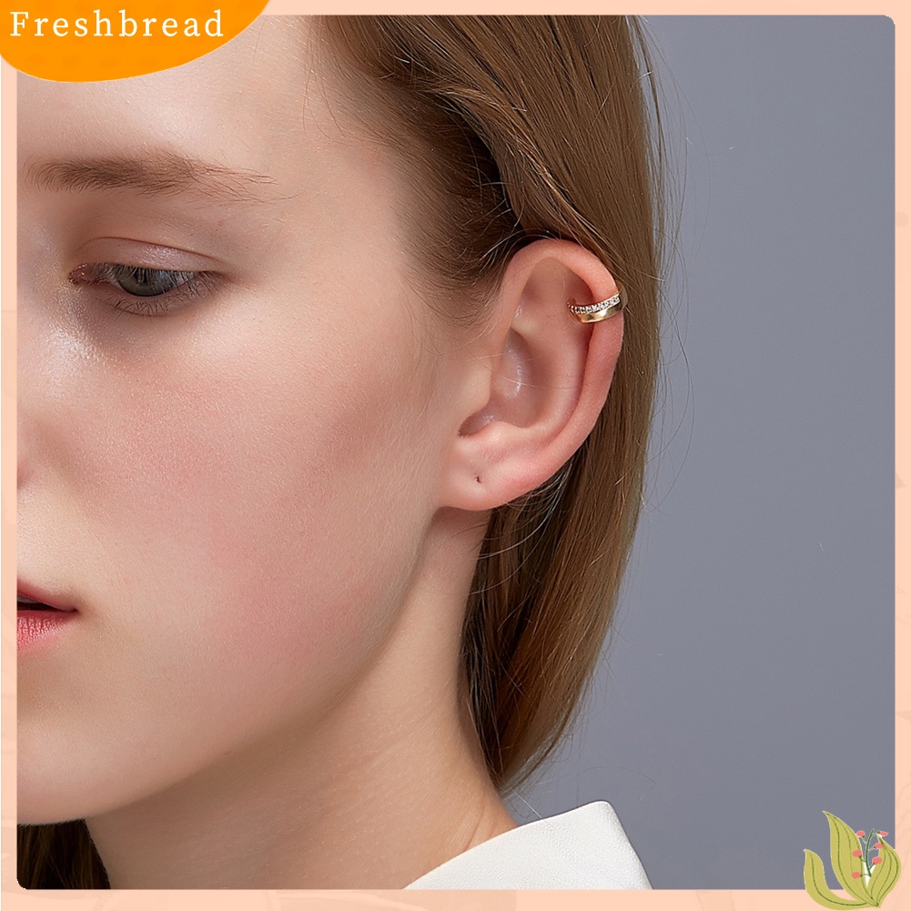 &lt; Freshbread &gt; 1Pc Wanita Fashion C Bentuk Telinga Tulang Rawan Klip Non Piercing Anting Perhiasan Hadiah