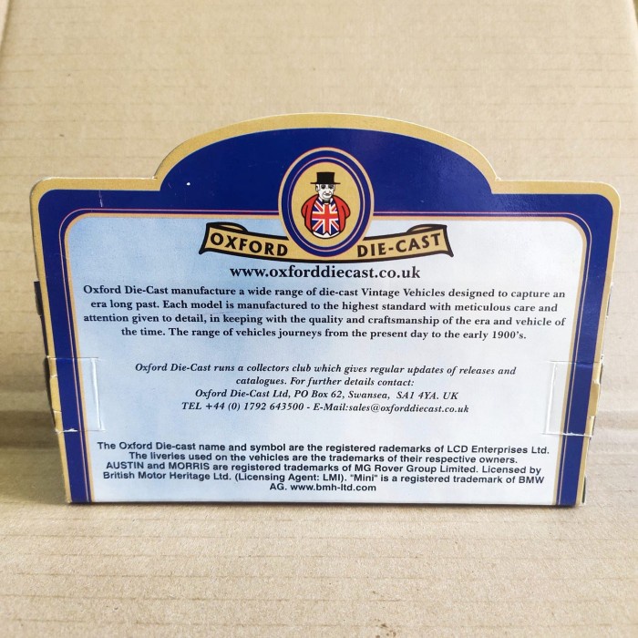 Oxford 1/43 Austin Morris Mini Panel Van British European Airways