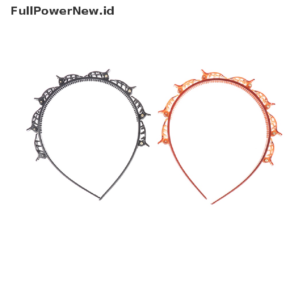 Power Premium Black Braider Hair Clip Burst Pin Hairdo Bawa Rambut Hoop Wanita style ID