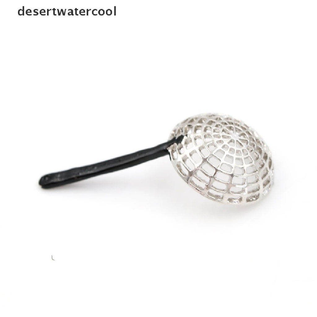 Deid Miniatur Rumah Boneka1: 12dekorasi Dapur Mainan Kitchen Metal Colander Panjang 5cm Martijn