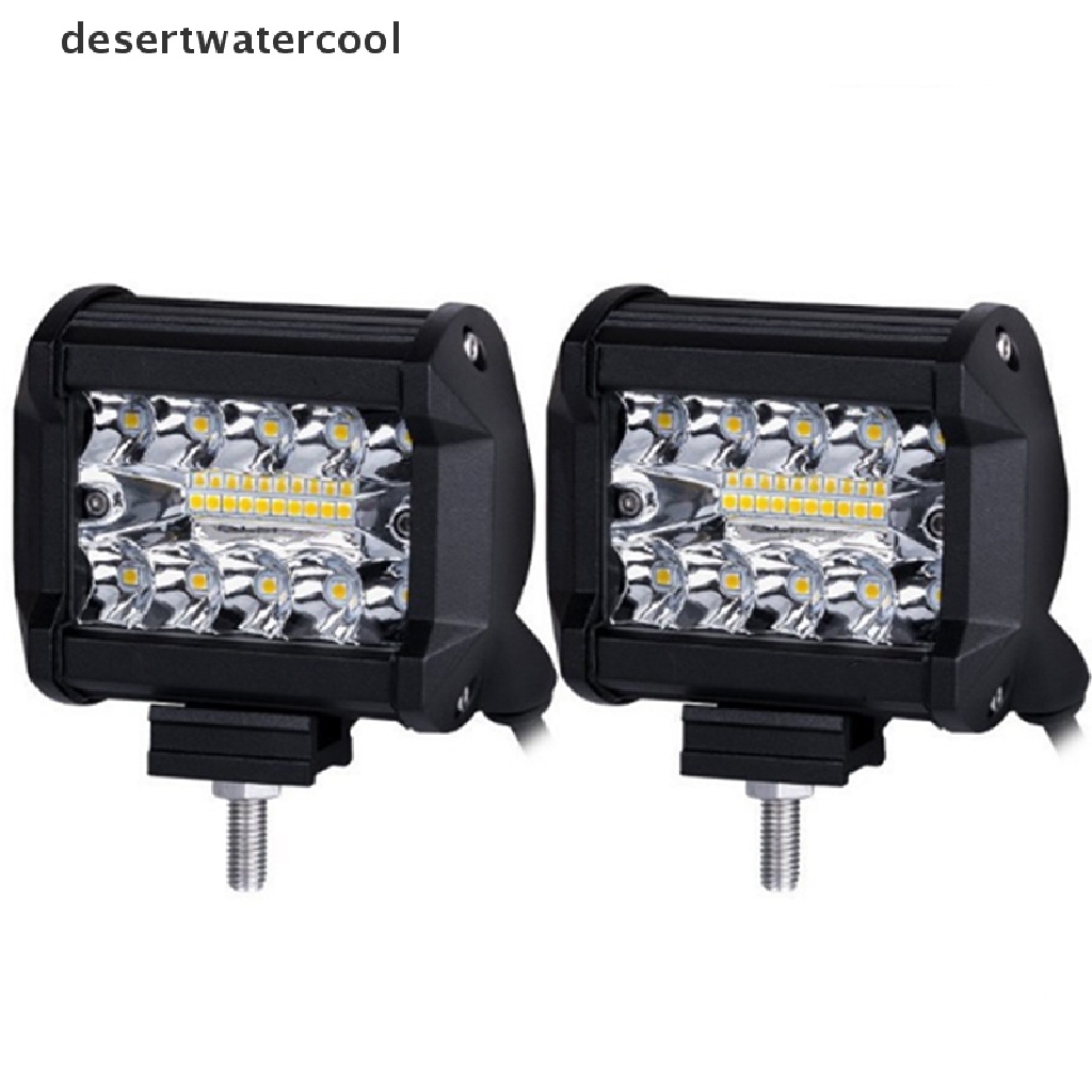 Deid 4inci 60W 20LED Lampu Kerja Flood Spot Combo Off-road Driving Fog Lamp Boat SUV Martijn