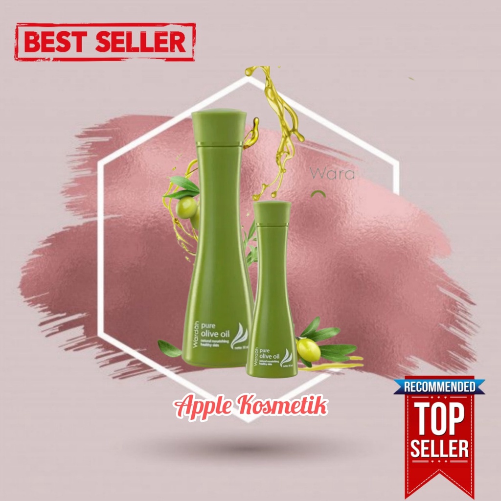 WARDAH Pure Olive Oil 50ml - Apple_Kosmetik