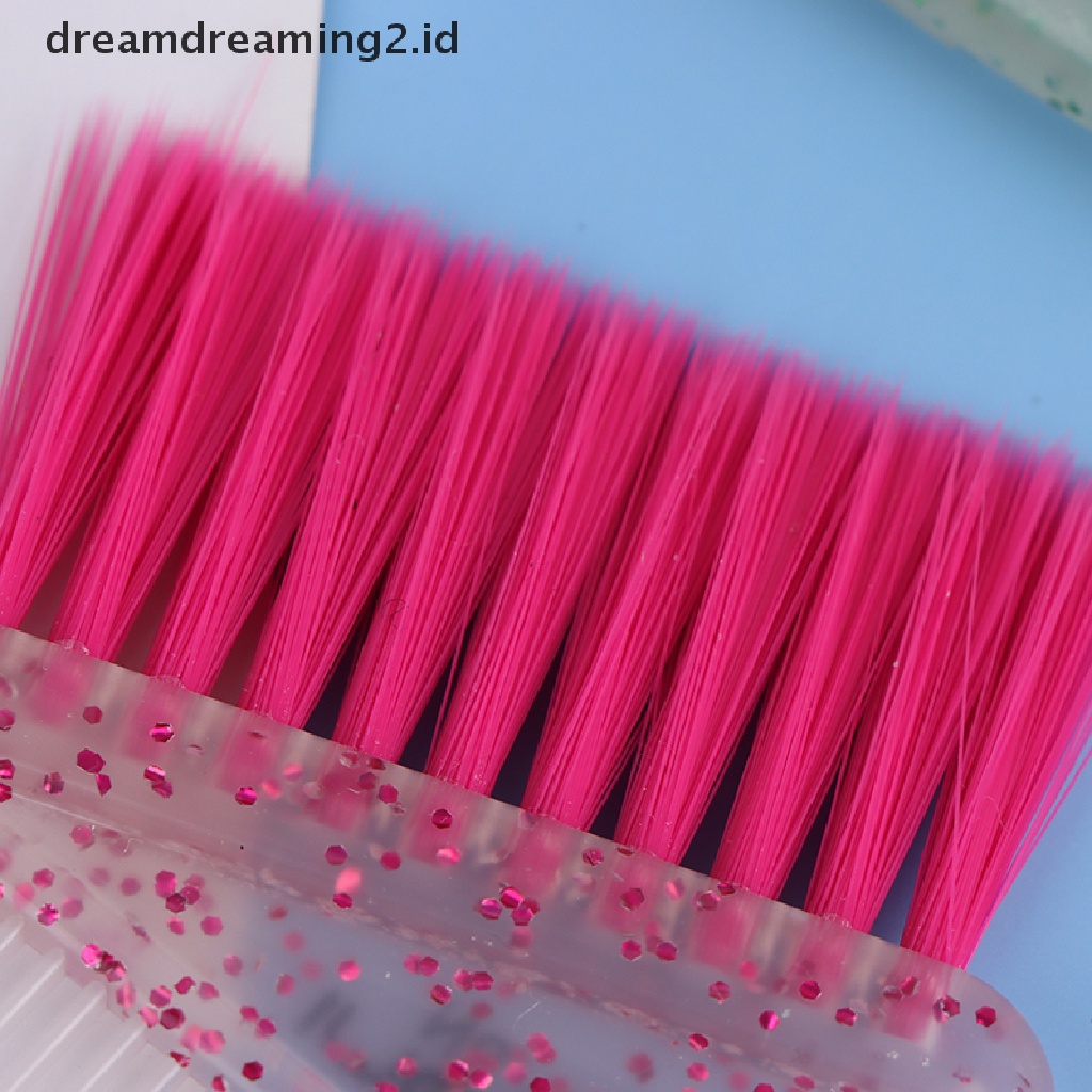 (hot) Pro Salon Hair Color Sikat Pewarna Rambut Sisir Pewarna Rambut Akar Hair Bleach Tint Brush//