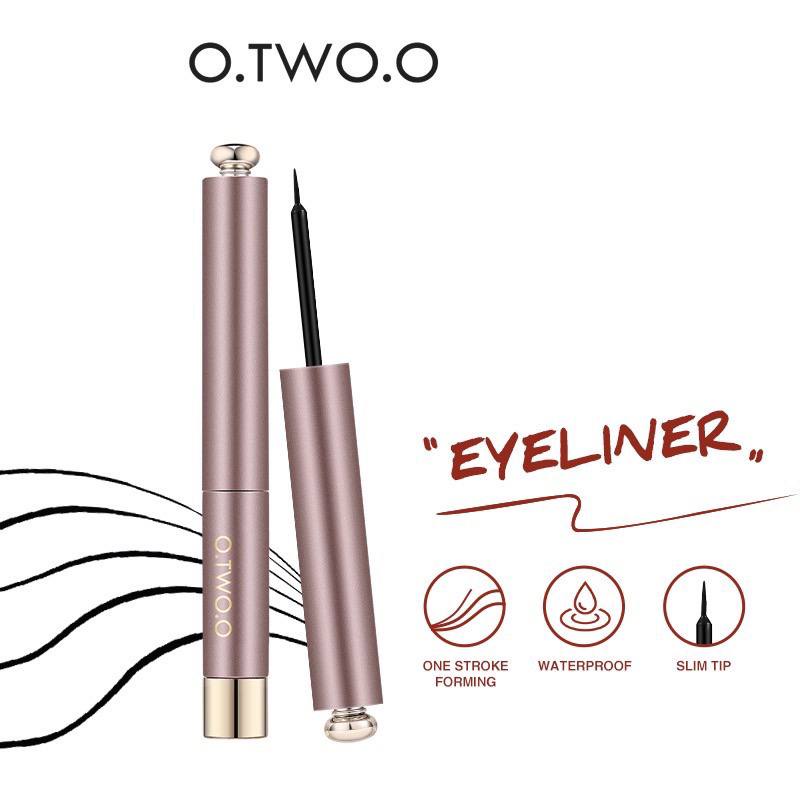 O.TWO.O Eyeliner Cair Anti Air Tahan Lama N9084 [Emperor]