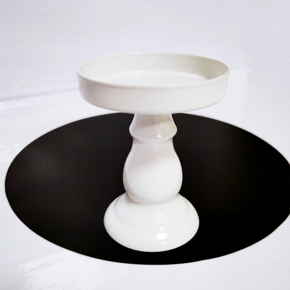 [Elegan] Cake Stand Mewah Modis Dekorasi Pernikahan Kerajinan Tempa Pesta Metal Art Dessert Display Piring Makan