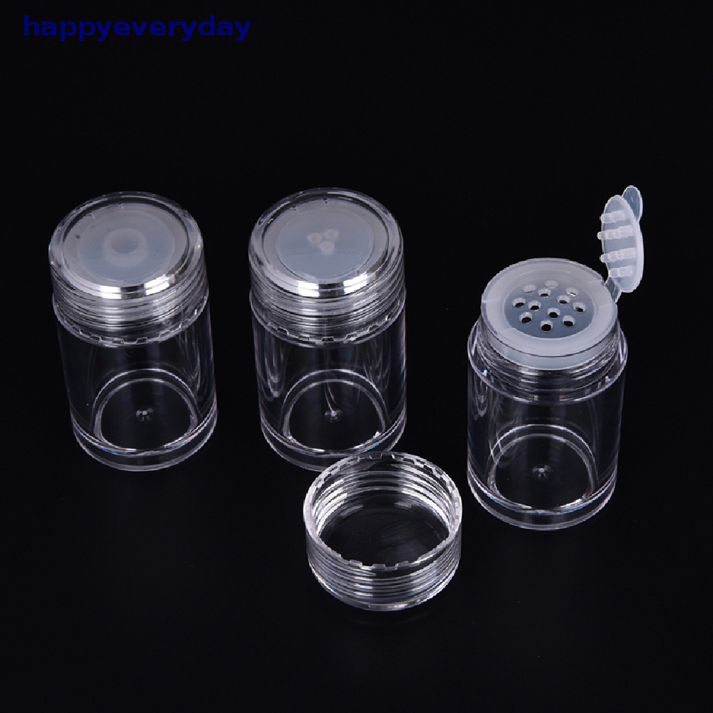 [happy] 1pc 10ml Ayak Kosmetik Empry Loose Powder Jars Container Tutup Ulir DIY Makeup [ID]