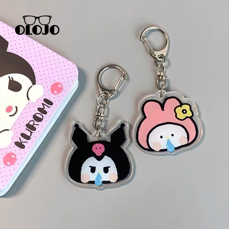 【COD】Keychain Nasal Sanrio Kuromi Pochacco Melody Keychain Kitty Aksesoris Liontin Akrilik