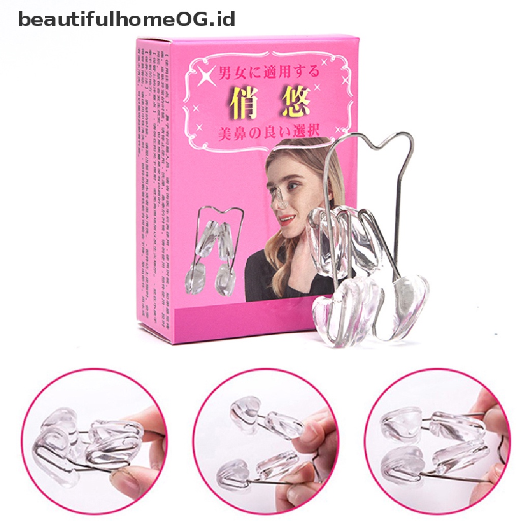 // Lebaran// Nose Up Lifg Shaping Shaper Orthotics Clip Beauty Alat Pijat Hidung Pelangsing **