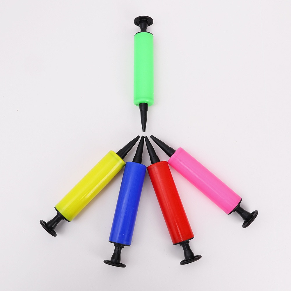 Ukuran Besar Portable Hand Push Air Inflator/Pompa Balon Cepat/Alat Tiup Renang/Aksesoris Pesta Natal Pernikahan Ulang Tahun