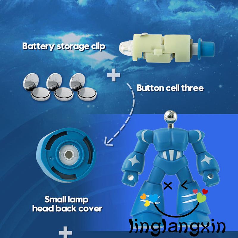 Llx-robot Lampu Tidur, LED Tenaga Baterai