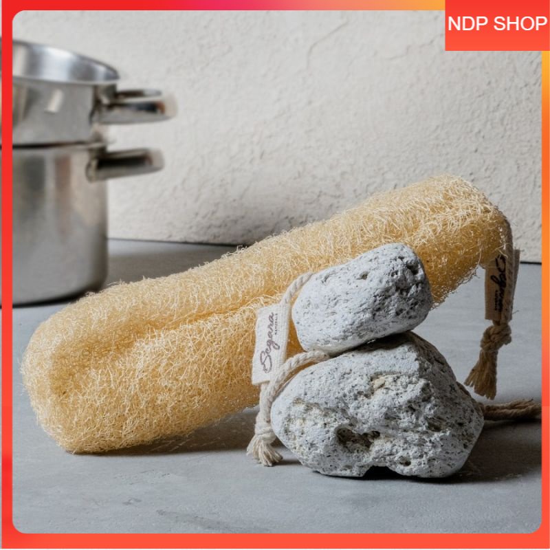 NDP KLEN NATURAL SPONGE LOOFAH / SPONS MANDI ALAMI / OYONG KERING /GAMBAS / SPONS MANDI spons cuci p