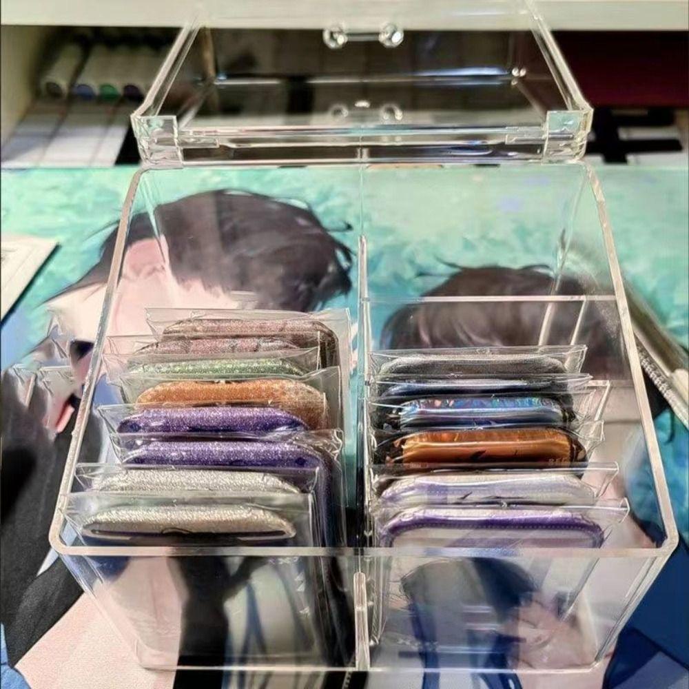 Wonder Photocard Storage Box Hot Transparan Koleksi Kartu Alat Tulis Sekolah