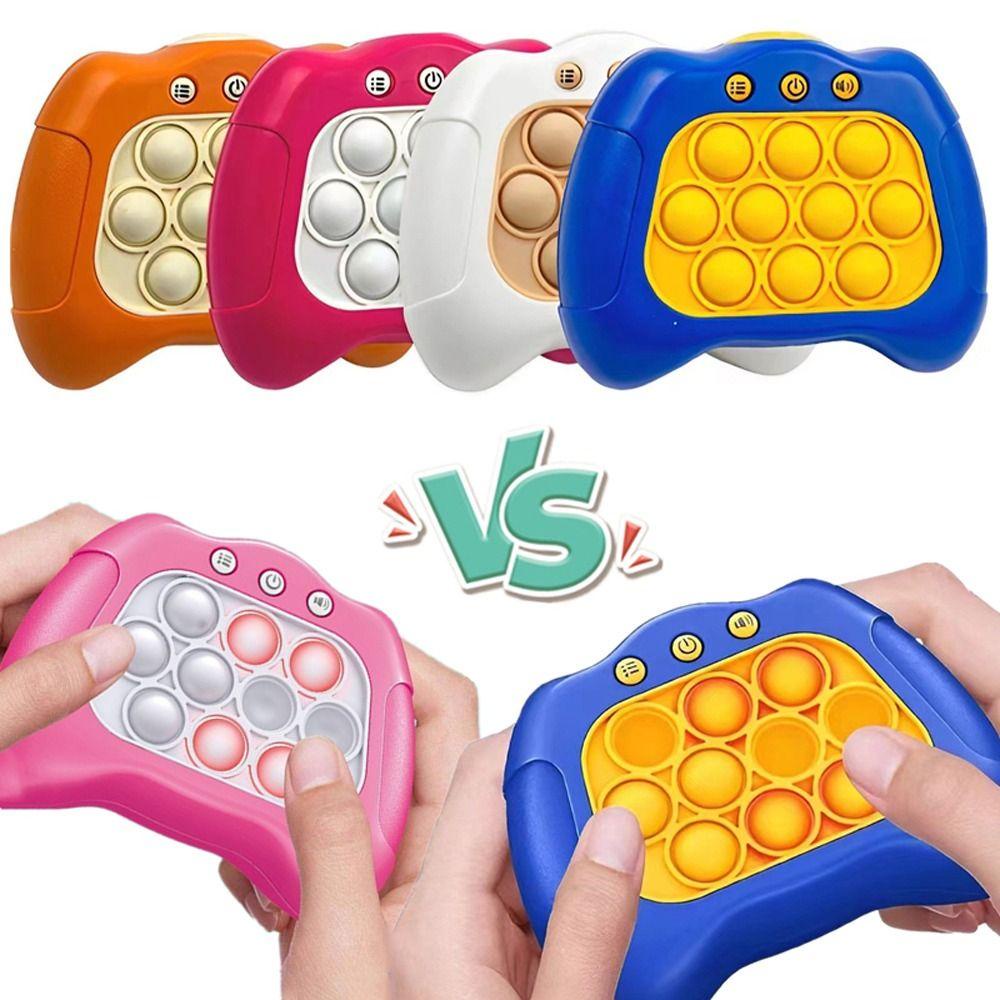 Augustina Mainan Konsol Game Dorong Cepat Untuk Anak-Anak Dewasa Quick Push Game Beating Moles Compression Toys Speed Push it Quick Push Pop Push Bubble