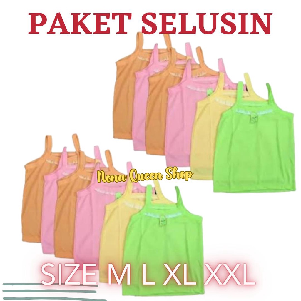 TANGTOP SINGLET ANAK REMAJA DEWASA RENDA PEREMPUAN