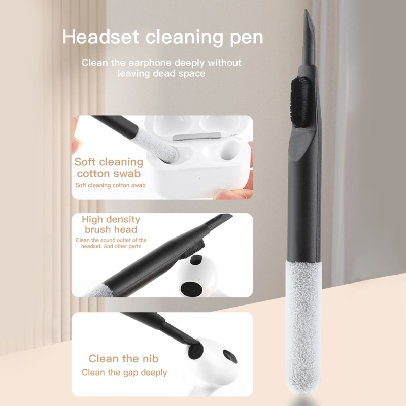 Vivi Headset Cleaning Pen Kit Kamera Ponsel Tablet Laptop TV Alat Pembersih Layar