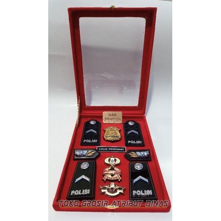 Pangkat Pdh Pdu Box Set Bripda/Briptu/Brigadir/Bripka Custom Exclusive