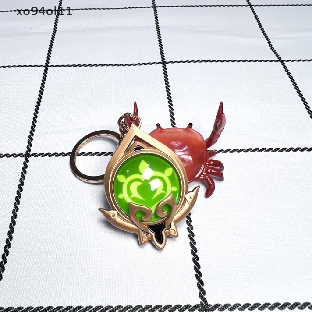 Xo Gantungan Kunci Anime Genshin Impact Vision Element God's Eye Untuk Pria Gantungan Kunci Mobil Aksesoris Wanita Lucu Tas Liontin Key Ring Hadiah OL