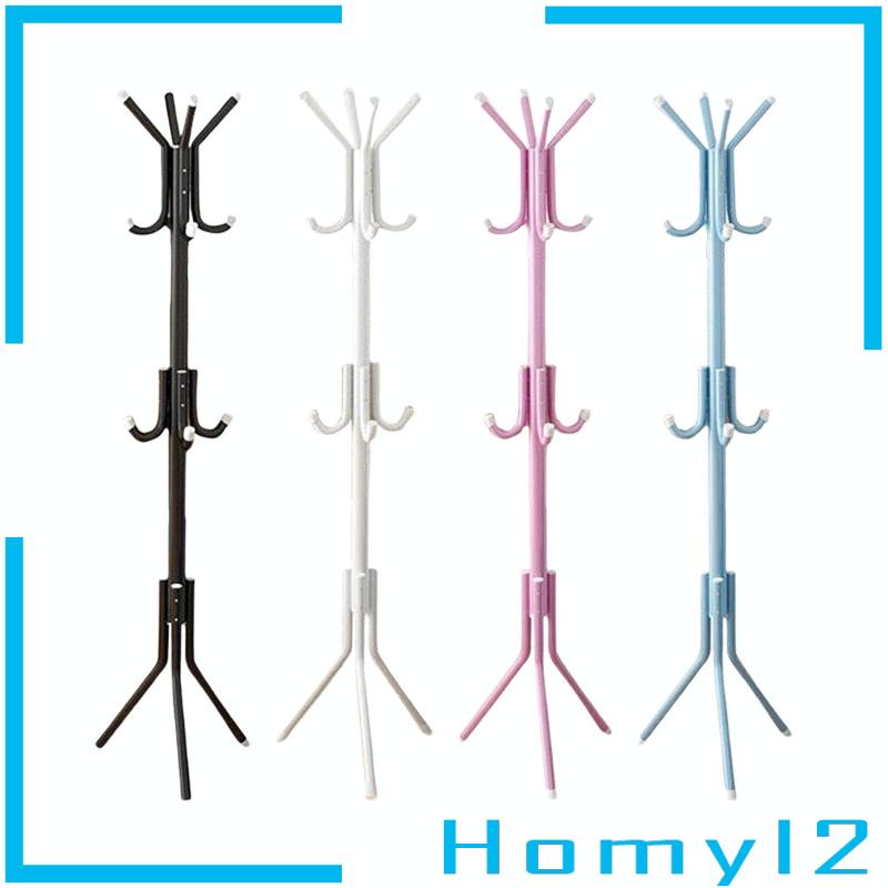 [HOMYL2] Coat Rack hanger 12kait Coat Rack Baju Untuk Aula Pintu Masuk Dompet