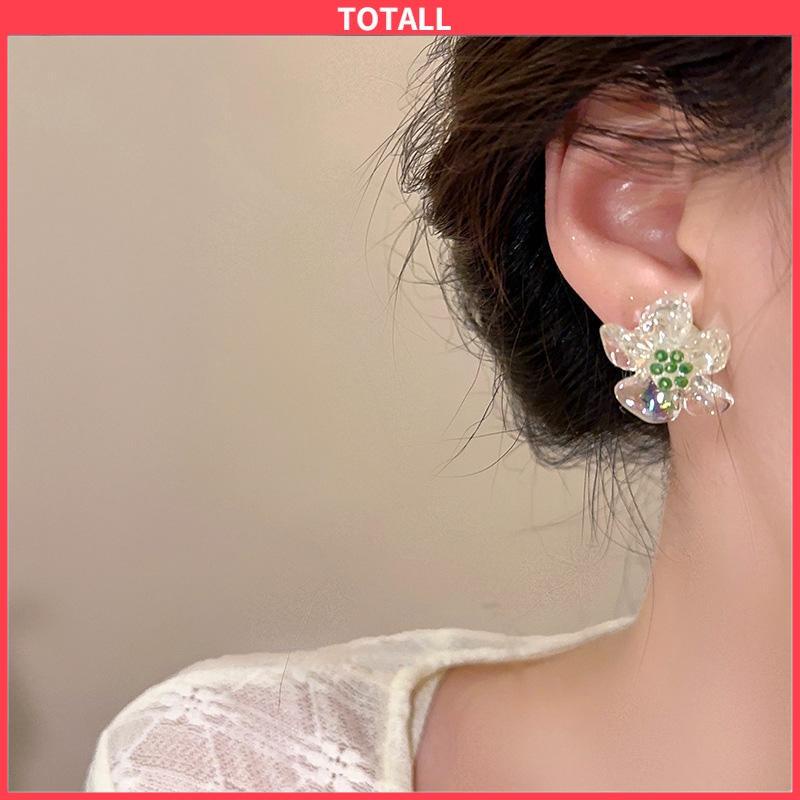 COD Anting Bunga Bahan Akrilik Korea Lucu Fashion Gaya Untuk Wanita-Totall