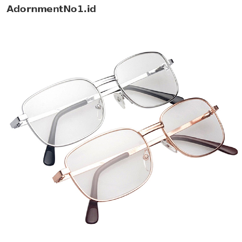 [AdornmentNo1] Kacamata Baca Anti Lelah Metal Eyewear Eyeglasses+1.0 Sampai 4.0 Diopter New [ID]