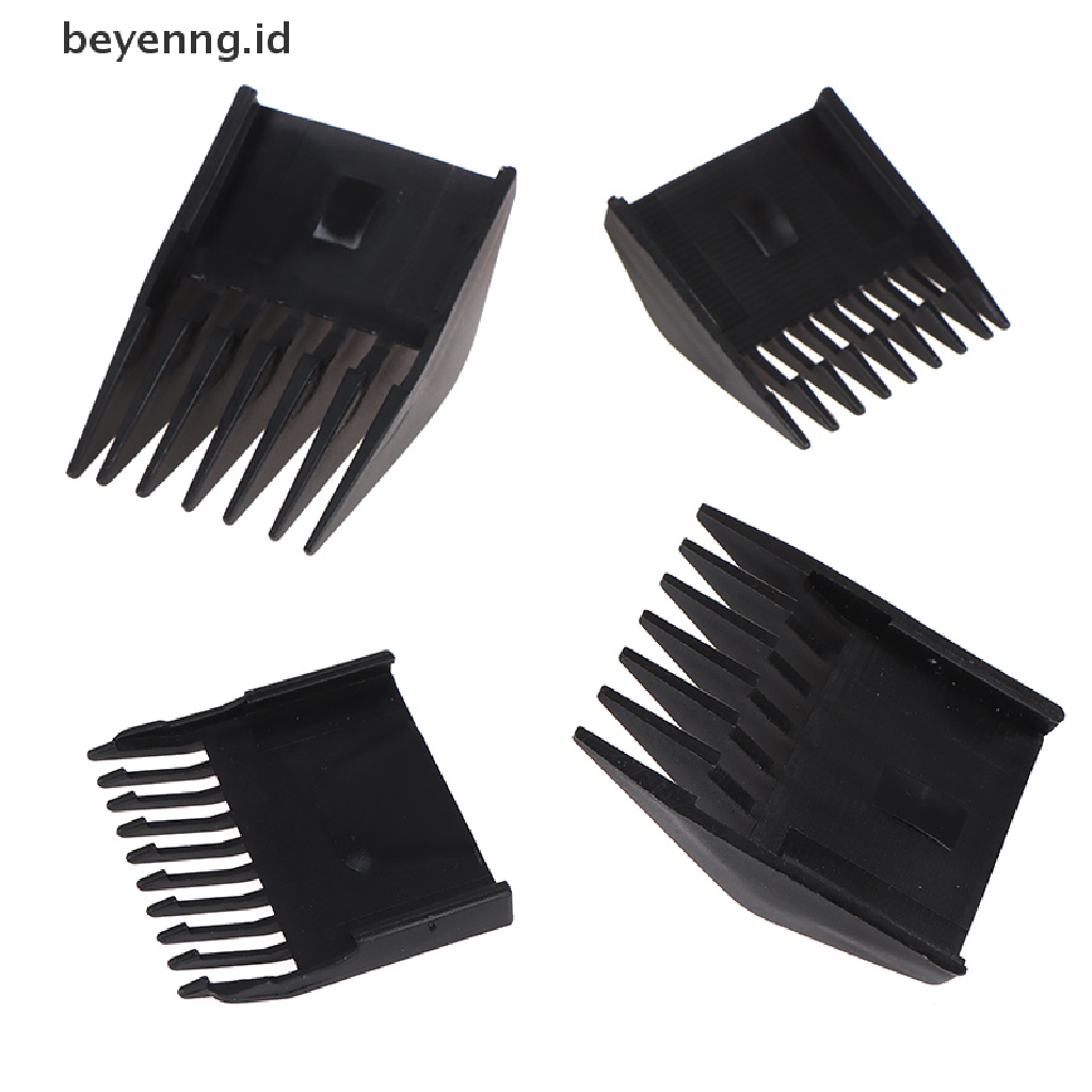 Beyen 4pcs Barber Universal Hair Clipper Limit Comb Panduan Pengganti Sisir ID