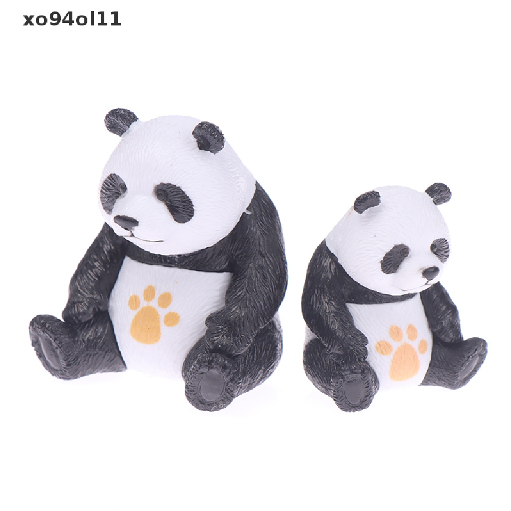 Xo Dekorasi Patung Terrarium Lanskap Mikro Panda Lucu Resin Cute Panda OL