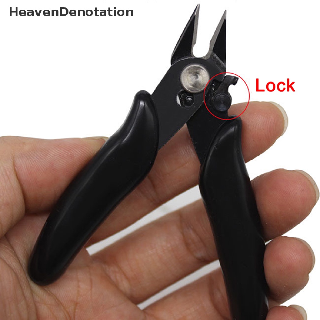 [HeavenDenotation] 3.5 Inch Diagonal Mini Plier Pemotong Kawat Elektronik Wire Cable Cutter Hand Tool HDV