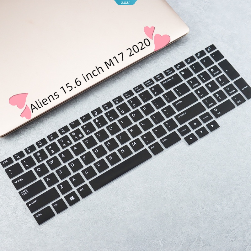 Silikon Keyboard Film Laptop Sleeve Untuk Alien 15.6 Inch M17 2020waterproof Full Coverage Film Pelindung [ZK]