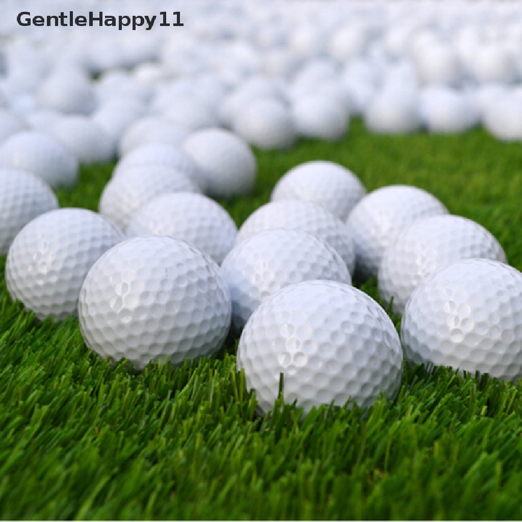 Gentlehappy 10buah Bola Spons golf Putih Alat Latihan indoor Dan outdoor id