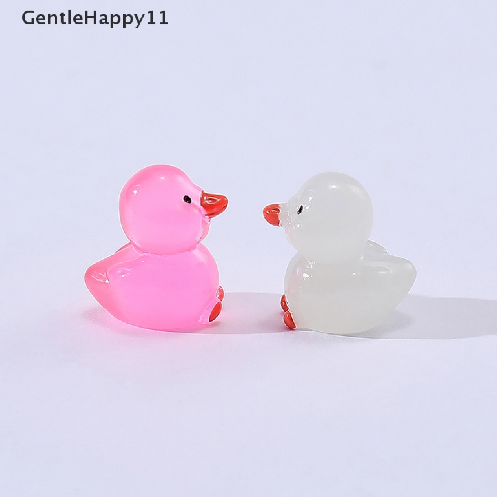 Gentlehappy 1/10Pcs Boneka Bebek Resin Bercahaya Mini Menyala Dalam Gelap DIY Rumah Taman Mobil Mainan Rumah Boneka Ornamen Aksesoris id