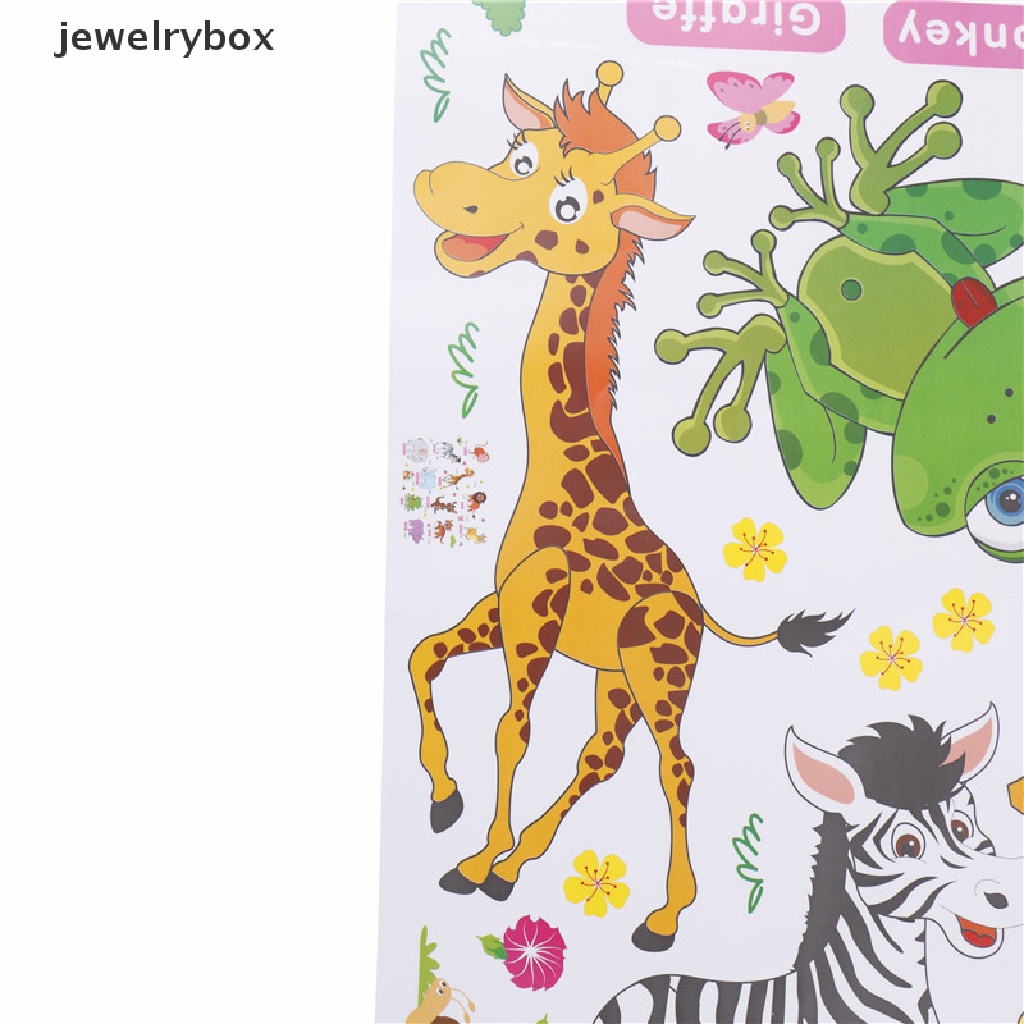 [jewelrybox] Hewan Hutan Dinding ers Untuk Kamar Anak Dekorasi Rumah poster Dinding decals removable Boutique