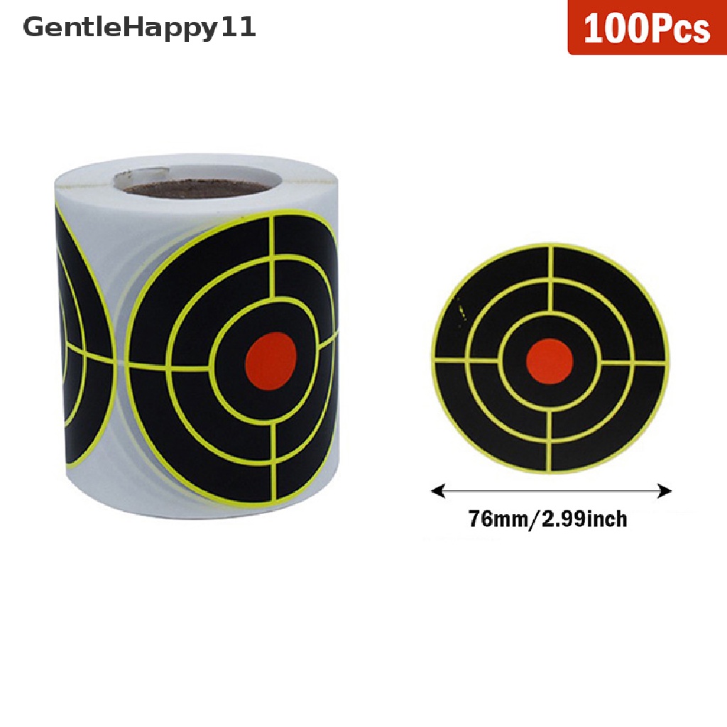 Gentlehappy 100/250pcs Shoog Target Tembak Target Stiker Splatter Untuk Latihan Shoog id