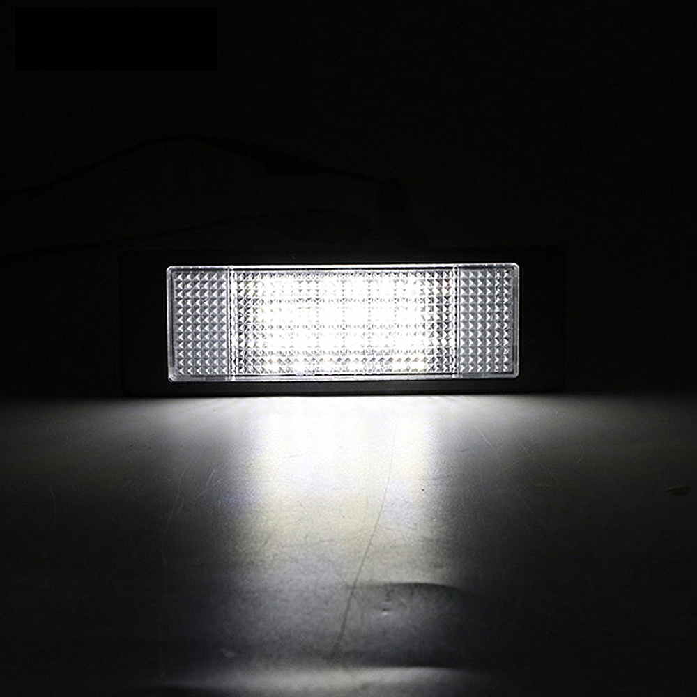 2pcs Lampu Plat Nomor LED Untuk BMW E81 E87 F20 E63 E64 F12 F13 F06 Z4/E85 E86 E89 K48 Untuk Mini R55 R60 R61 Untuk Fiat Multipla