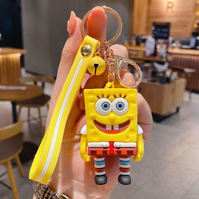 Charms Hadiah Untuk Anak Laki-Laki Dan Perempuan 3D Kartun Gantungan Kunci Anti-Hilang Tali Logam Universal Mobil Rumah Tas Telepon Case Bluetooth Earphone CoverKey Rantai