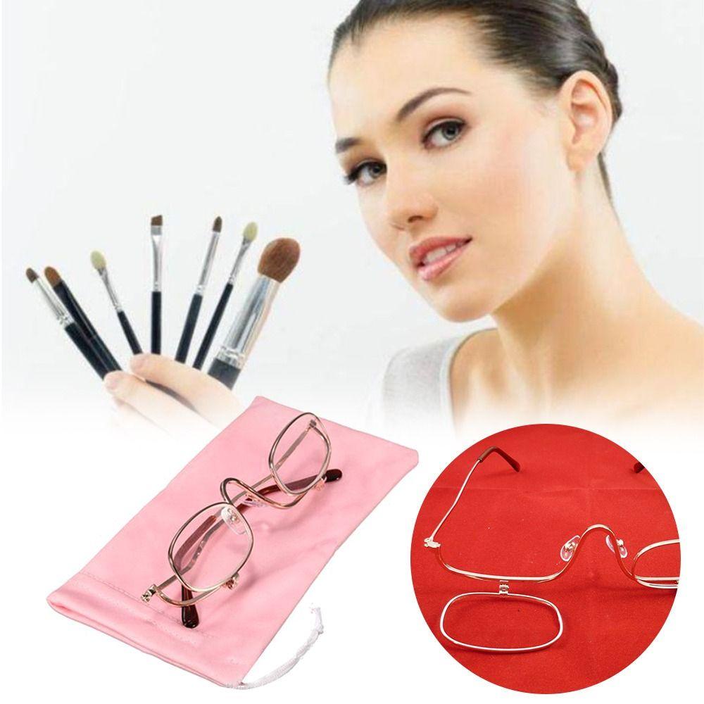 Lily+1.0~+ 4.0 Diopter Rotating Makeup Reading Glasses Woman+1.0~+ 4.0 Diopter Eyewear Magnifying Glasses