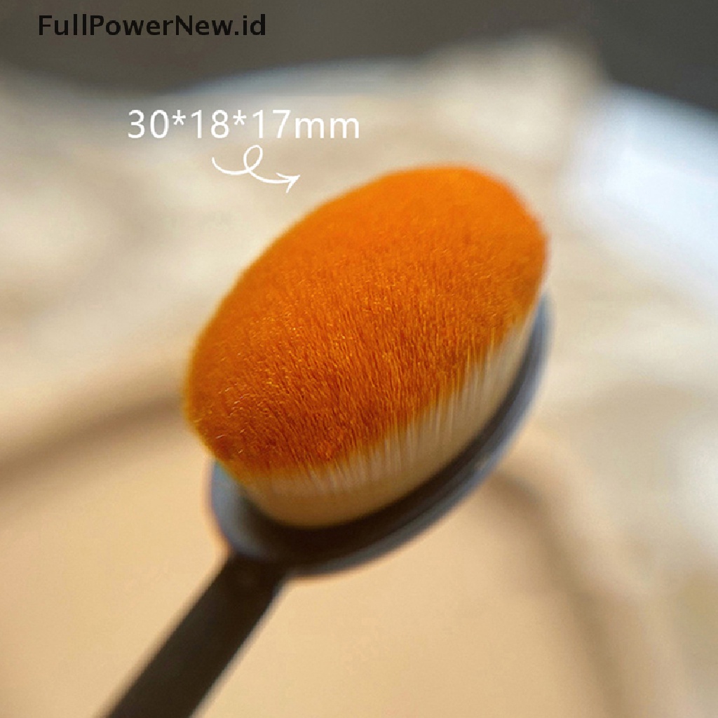 Power 1PC Soft Cleaning Soft Nail Dust Brush Remover Celupkan Sikat Bubuk ID
