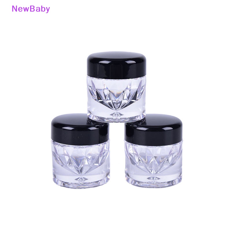 Newbaby 3ml Ayak Kosmetik Empry Loose Powder Jars Wadah Tutup Ulir DIY Makeup ID