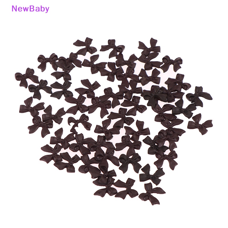 Newbaby 50pcs Nail Art Rhinestones 3D Kristal Kupu-Kupu Perhiasan Kuku Dekorasi Kuku ID