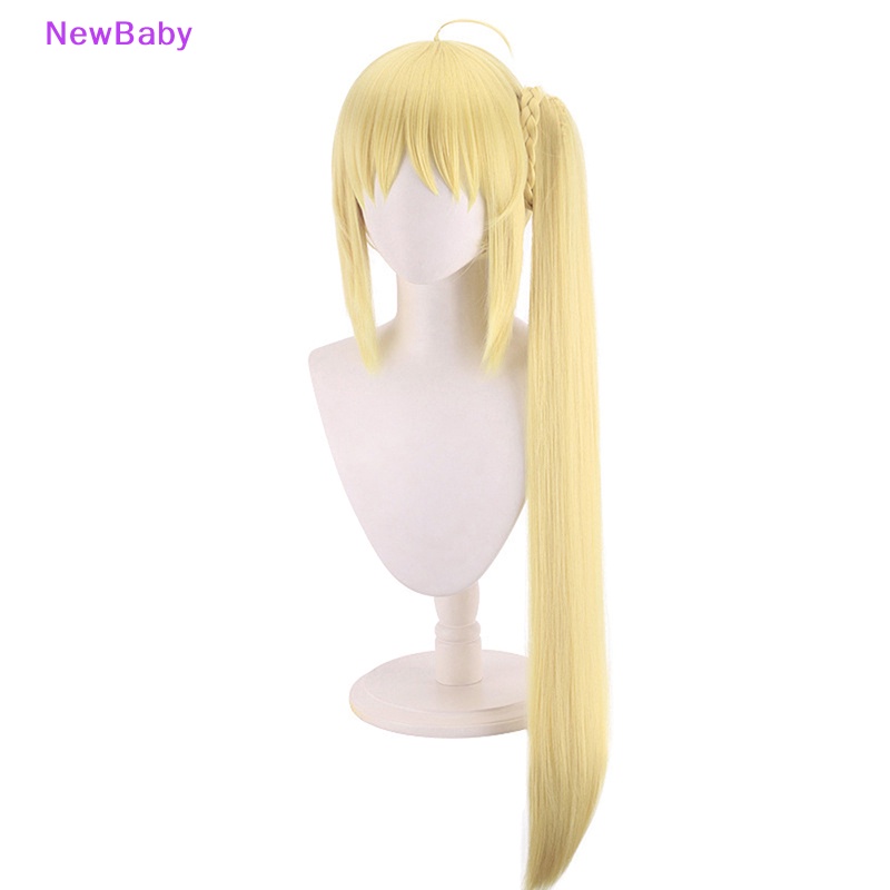 Newbaby Anime Bocchi The Rock Cosplay Gotou Hitori Cosplay Rambut Palsu Lurus Kuning Panjang 70cm ID