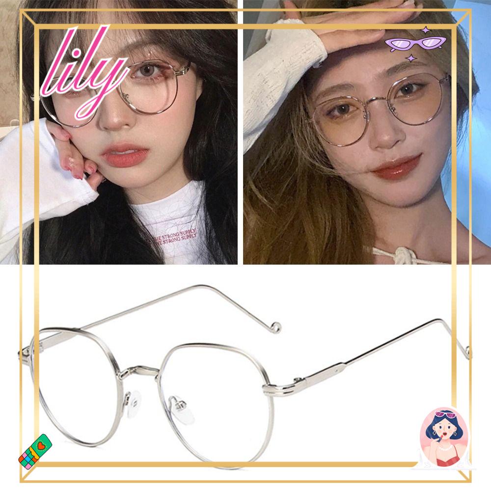 Lily Anti-Blue Light Glasses Kacamata Kantor Pelindung Mata Tahan Lama Ultra Light Frame