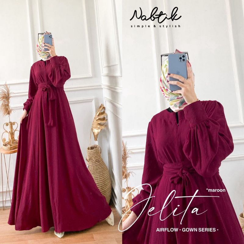 JELITA DRESS MAXY CRINGKEL AIRFLOW