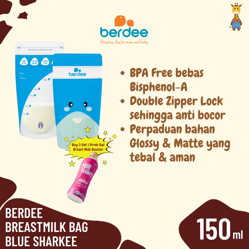 Berdee Breast Milk Bag/Kantong Asi