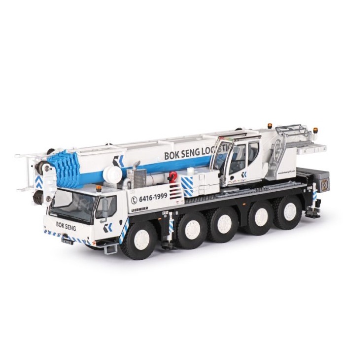 Diecast Miniatur Mobile Crane Liebherr LTM 1110-5.1 Bok Seng (1:50)