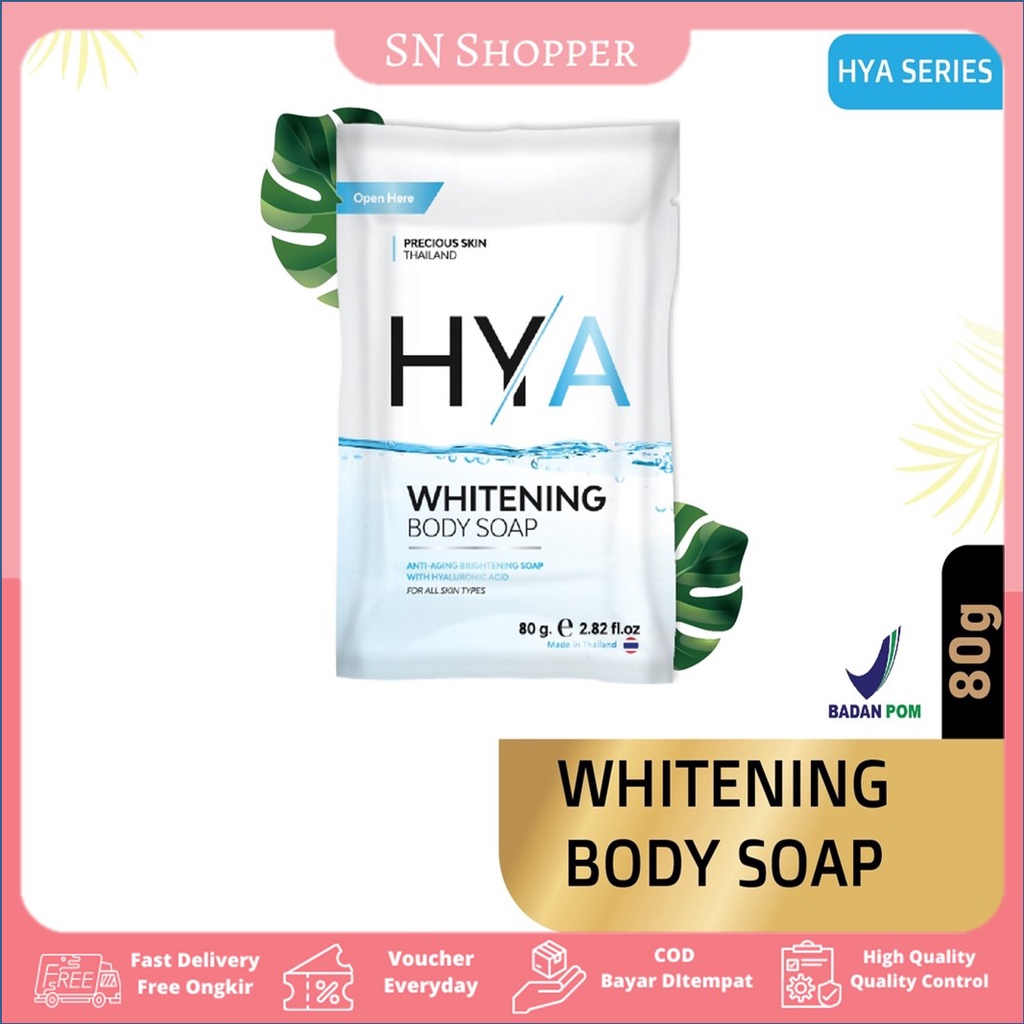 Precious Skin Thailand Hyaluronic Acid Whitening Body Soap 80g SK