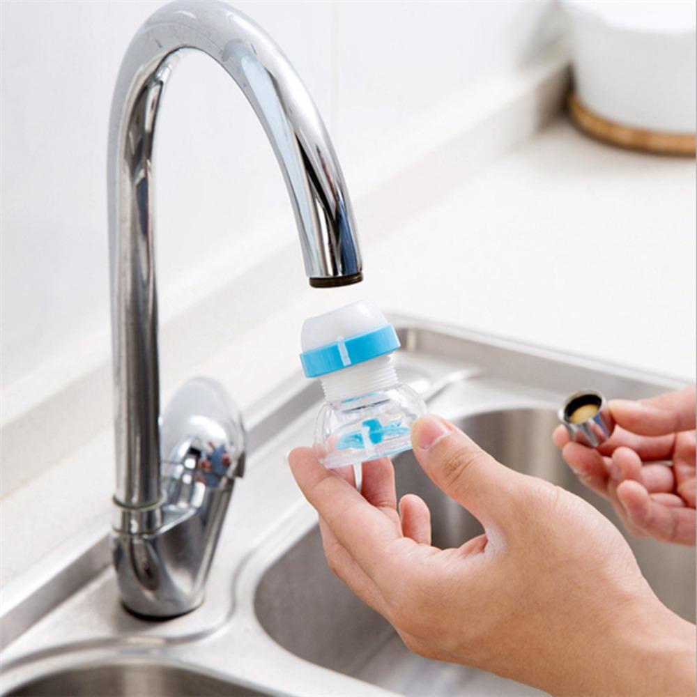 Lanfy Faucet Extender Rotatable Swivel Filter Pemurni Air Aksesori Kamar Mandi Rotary Faucet Nozzle Adapter
