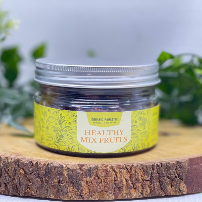 

Mix Dried Fruit Kemasan Botol / Snack Buah Kering Mix Organic Paradiser Premium
