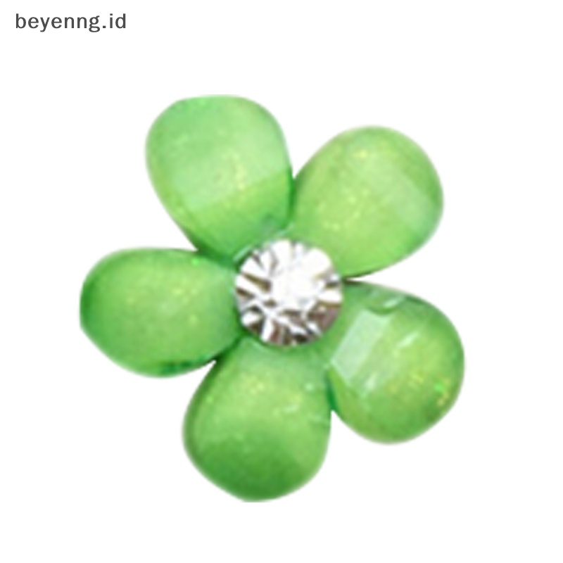 Beyen Baru DIY 20pcs 10mm resin Bunga flatback Scrapbooking Untuk Telepon/Pernikahan Kerajinan ID