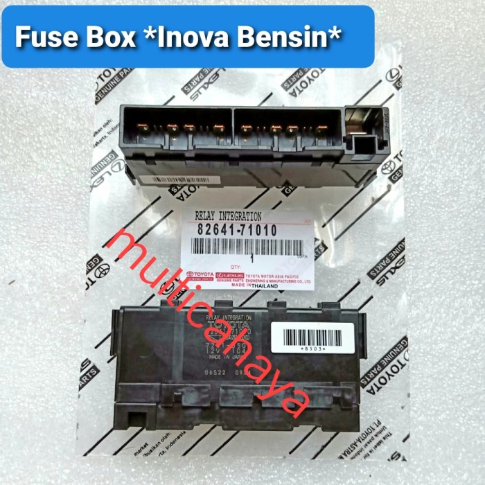 box sekring fuse box Innova bensin 82641-71010